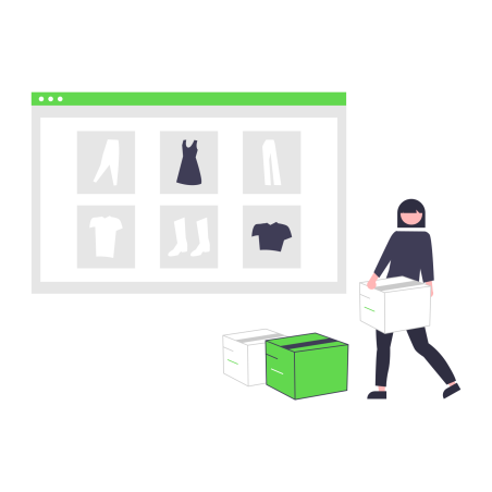 Projekt graficzny sklepu internetowego w oparciu o PrestaShop