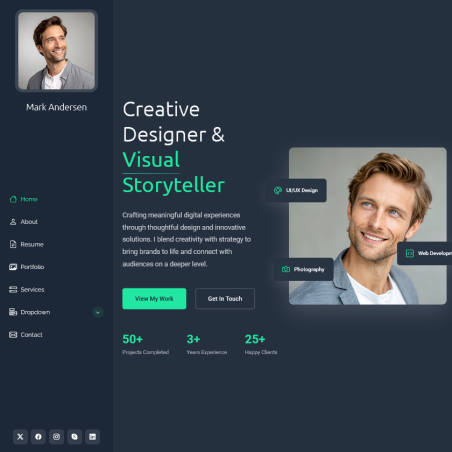 Spersonalizowana strona WWW dla trenera personalnego