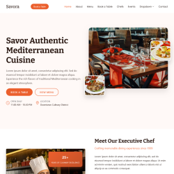 Interaktywna strona WWW dla restauracji